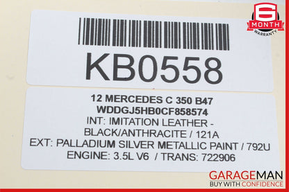 12-20 Mercedes W204 C350 E400 SLK350 GLK350 Engine Throttle Body 2761410125 OEM
