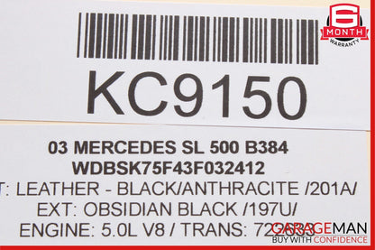 00-06 Mercedes R230 SL500 CLK55 AMG Voice Command Control Module 2208204785 OEM