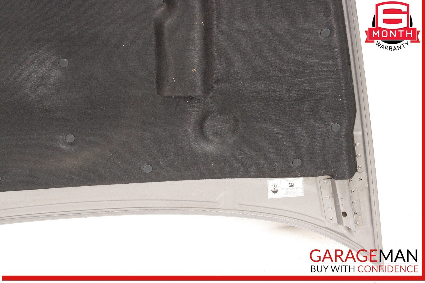 03-13 Maserati Quattroporte M139 Hood Bonnet Cover Panel Assembly OEM