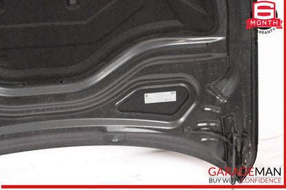 12-18 Audi A6 S6 Front Bonnet Hood Shell Cover Panel Assembly Black OEM