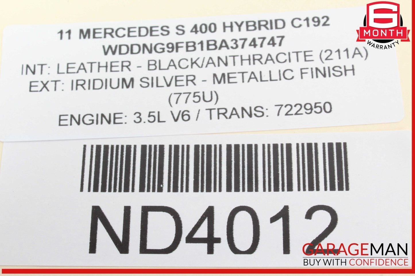 10-14 Mercedes W221 S400 Hybrid Speedometer Odometer Instrument Cluster Gauge