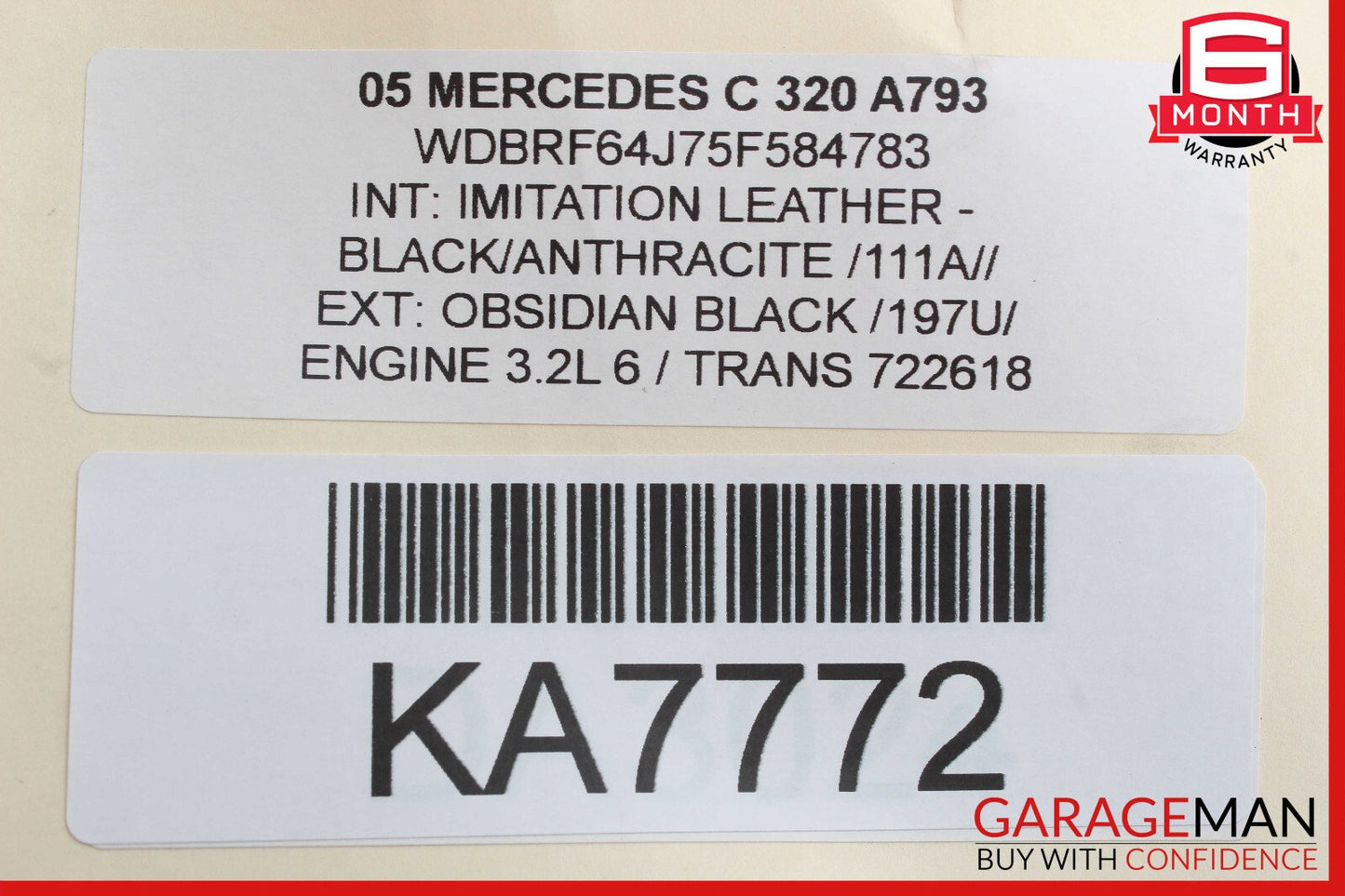 05-09 Mercedes W209 CLK500 C320 Hazard Light Door Lock Control Panel OEM