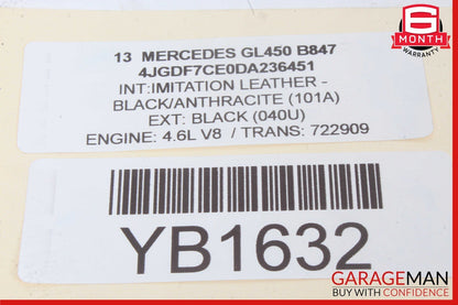 12-19 Mercedes X166 GL450 GLS550 Rear Right or Left Side Half Axle Shaft OEM