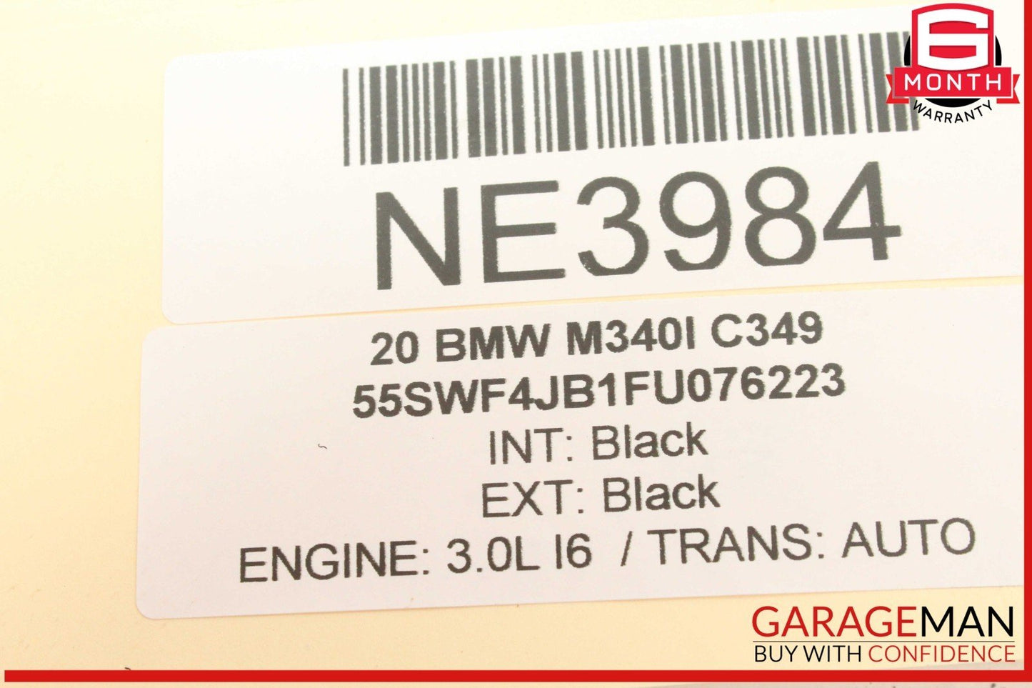 19-24 BMW M340i G20 Fuel Gas Filter Evaporator Charcoal Canister 7466242 OEM