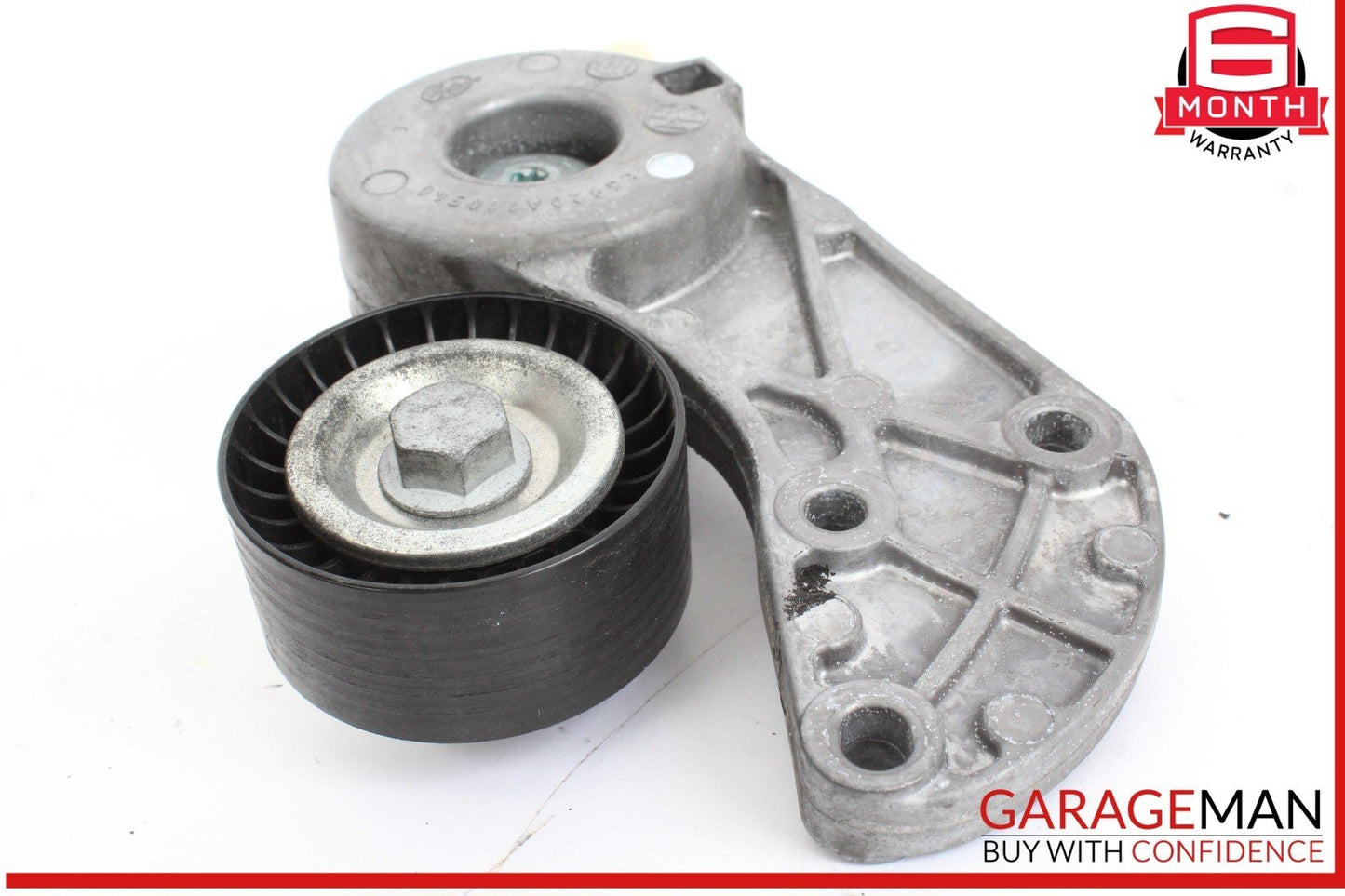 11-18 Porsche Cayenne 958 Engine Serpentine Tensioner Belt w/ Pulley OEM