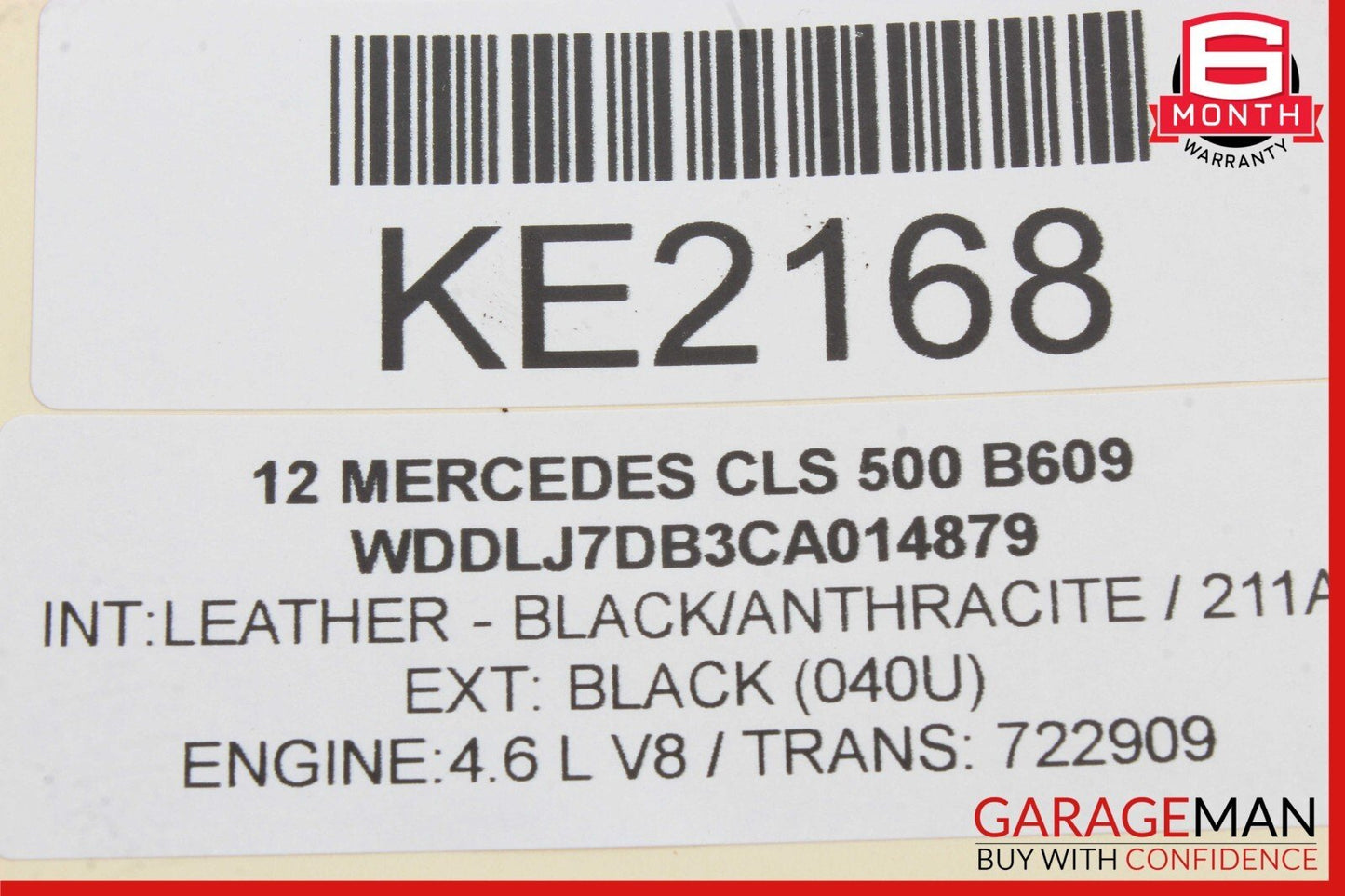 08-18 Mercedes CLS500 E350 C250 C350 Rear Right Door Lock Latch Actuator