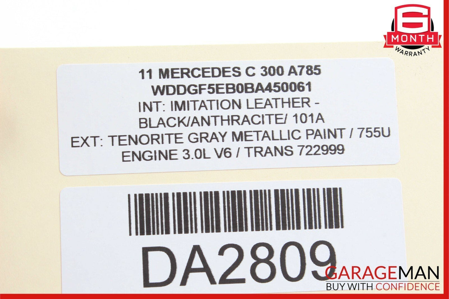 08-18 Mercedes E350 GLK350 C300 Front Left Side Door Lock Latch Actuator