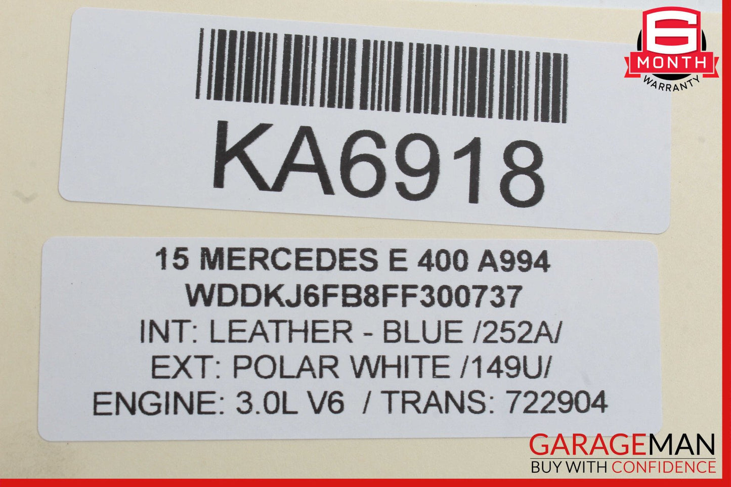 08-17 Mercedes W204 C250 C300 Rear Right / Left Side Suspension Control Arm OEM