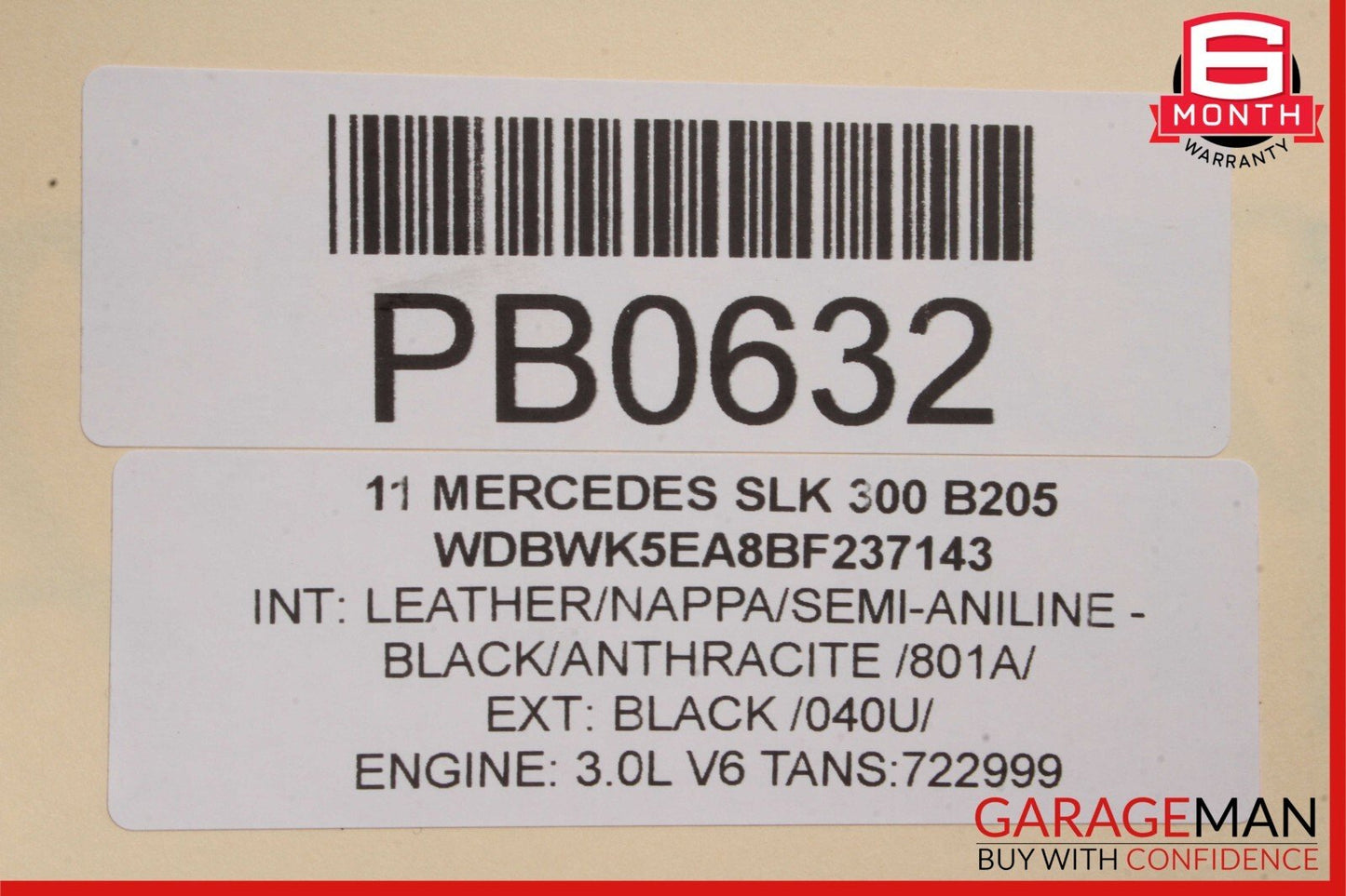 09-11 Mercedes R171 SLK300 Engine Cooling Radiator AC A/C Air Condenser Assembly
