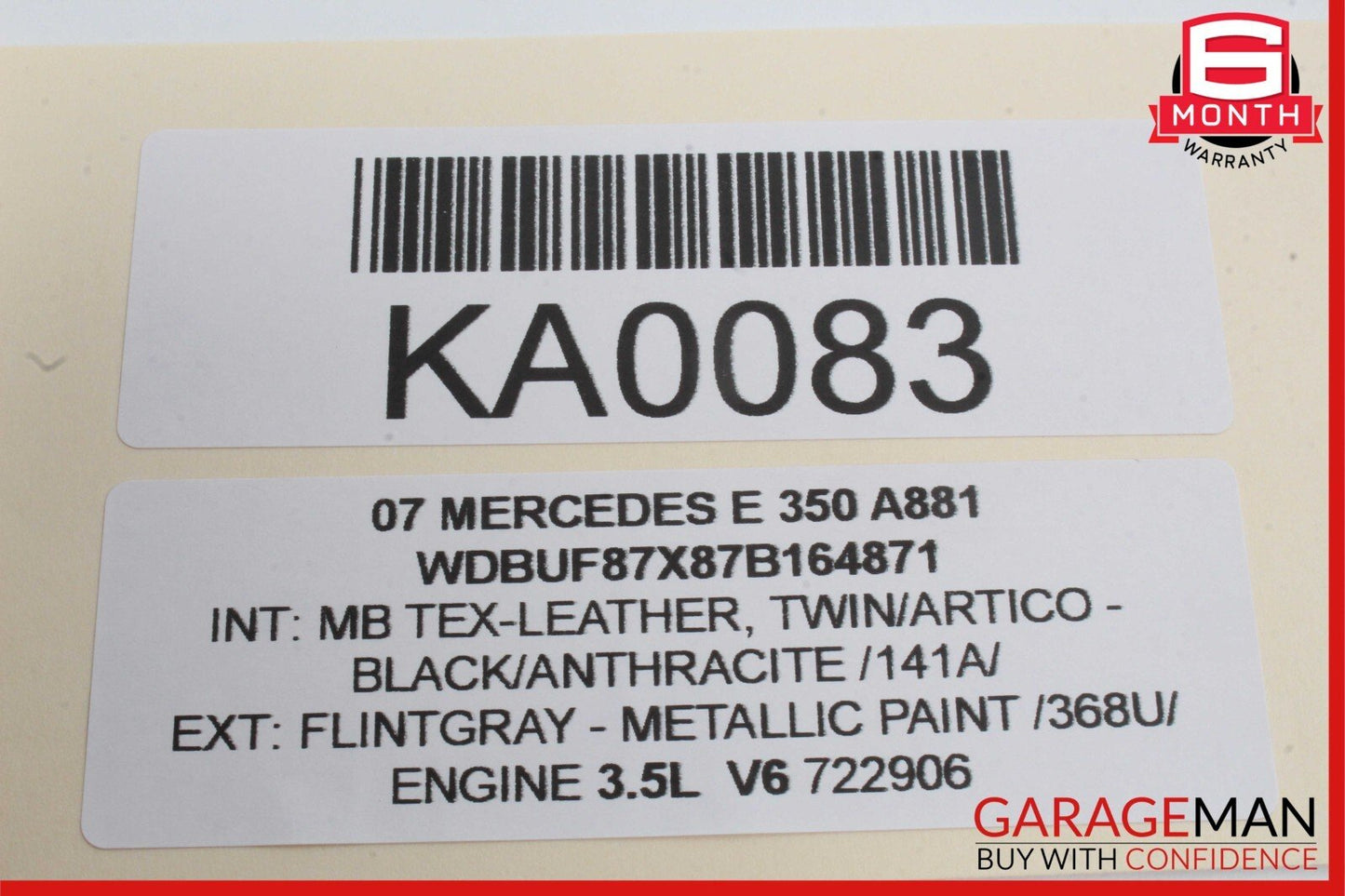 03-09 Mercedes W211 E350 E63 AMG Sirius Satellite Radio Receiver Module Unit