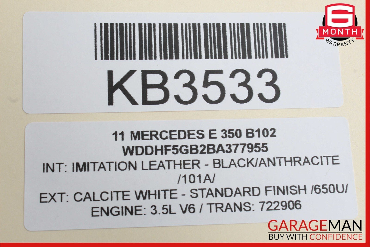 08-18 Mercedes CLS400 C250 E350 GLK350 E550 Front Left Side Seat Control Module