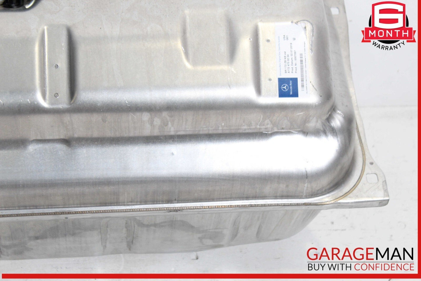 12-20 Mercedes R172 SLC43 AMG Fuel Gas Tank Reservoir Filler Neck Assembly OEM