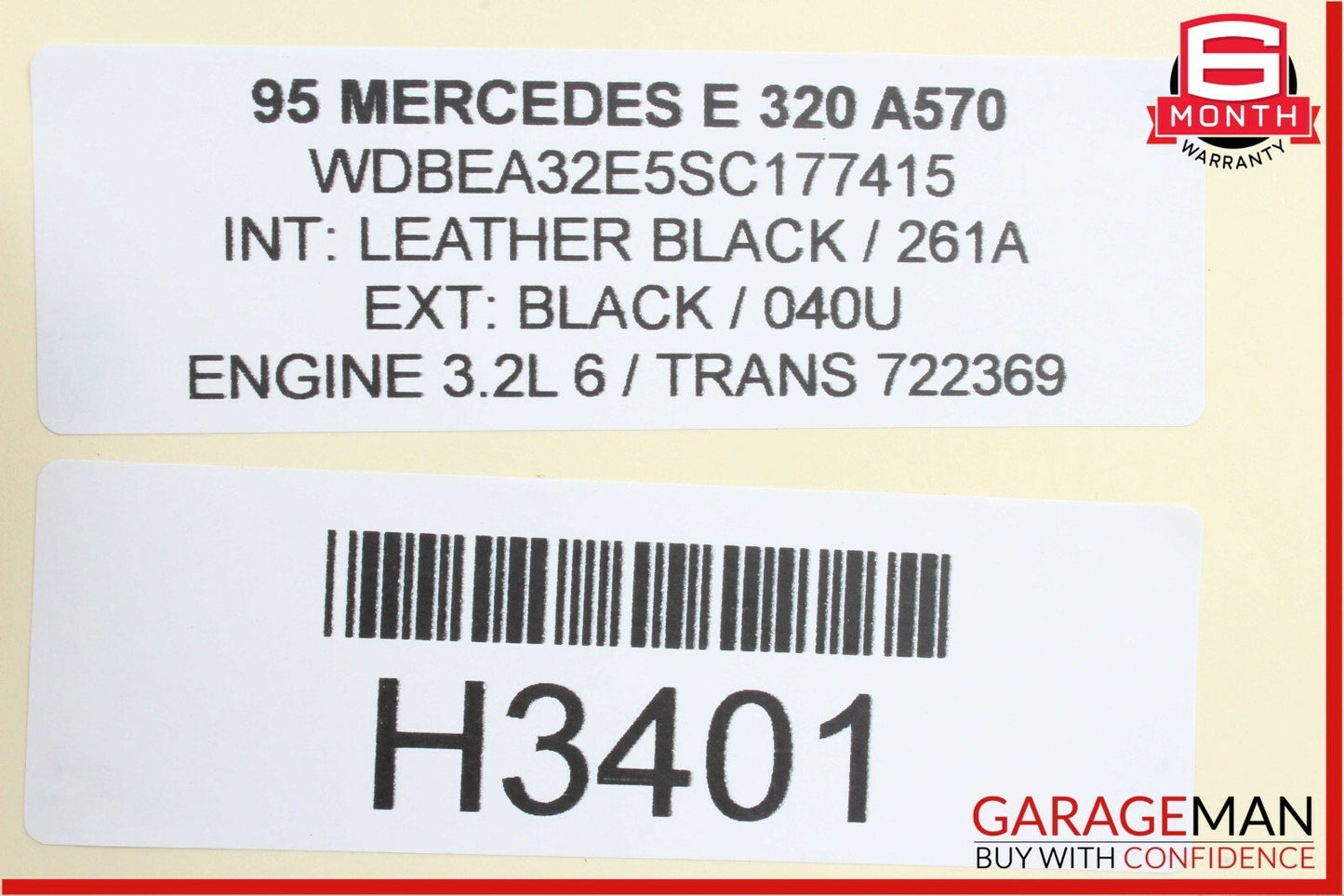 94-02 Mercedes W124 E320 Rear Left / Right Side Suspension Tie Rod Control Arm