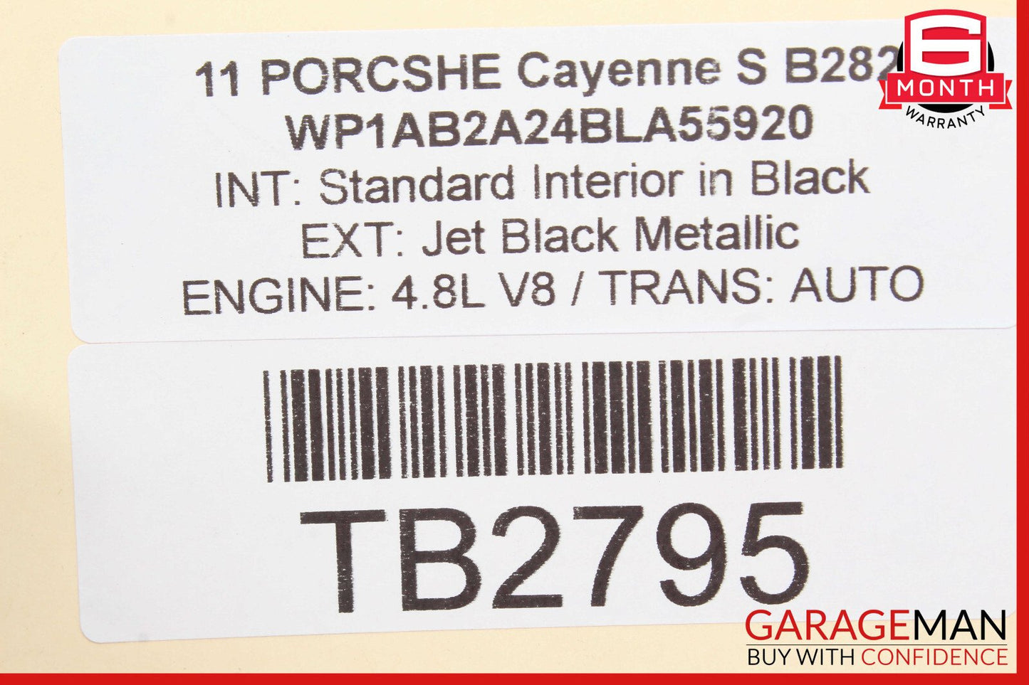 11-17 Porsche Cayenne 958 Rear Left Lower Control Arm OEM