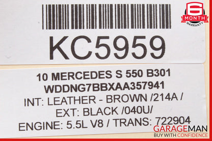 06-14 Mercedes ML350 GL450 R350 CL550 Front Right Side Seat SRS Airbag Air Bag
