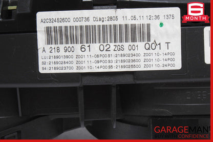 12-14 Mercedes W218 CLS550 Instrument Speedometer Cluster 2189006102 OEM