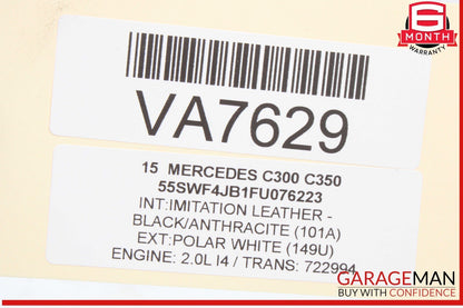 15-20 Mercedes W205 C300 GLC350e E300 M274 2.0L ECU ECM Engine Control Module