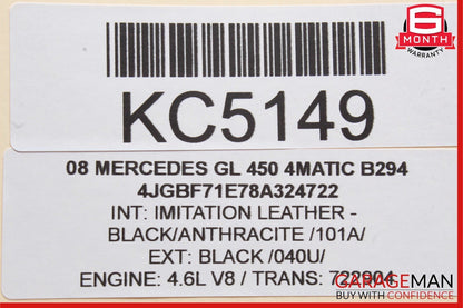 03-12 Mercedes R500 CLS550 SLK350 Front Left Side Seat Control Module Unit