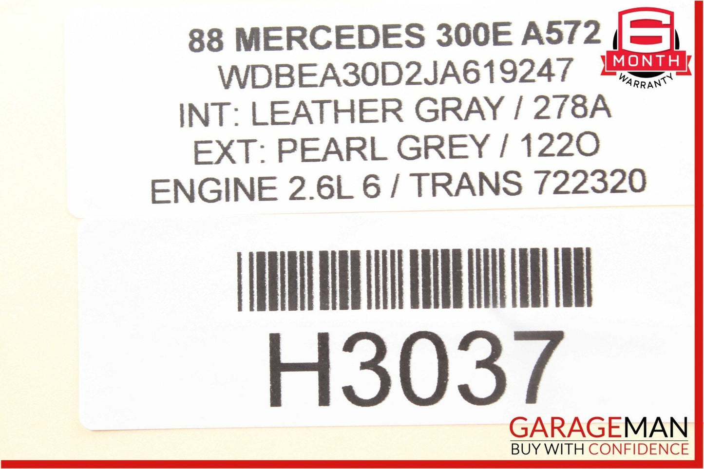 86-95 Mercedes W124 300E E320 Sedan Rear Right Side Door Lock Latch Actuator OEM