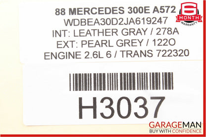 86-95 Mercedes W124 300E E320 Sedan Rear Right Side Door Lock Latch Actuator OEM
