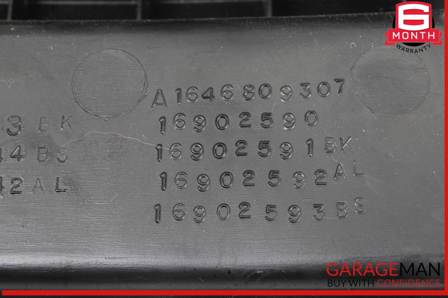 06-12 Mercedes X164 GL450 4MATIC Rear AC Heater Climate Control Vent Switch Trim