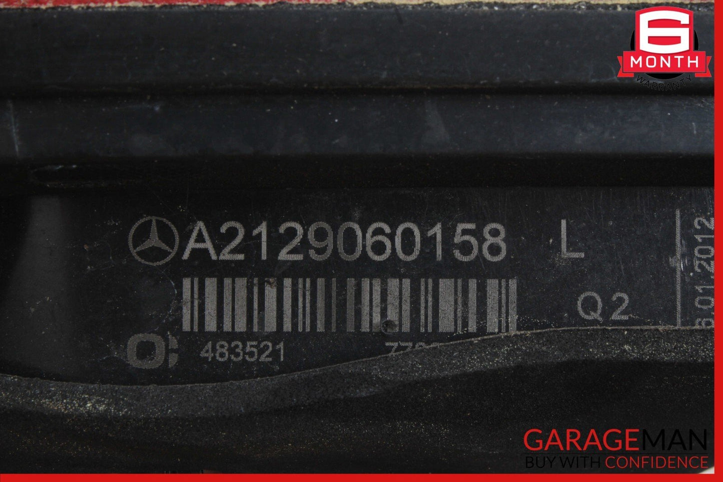 10-13 Mercedes W212 E350 E400 E63 AMG Sedan Rear Left Side Inner Tail Light Lamp