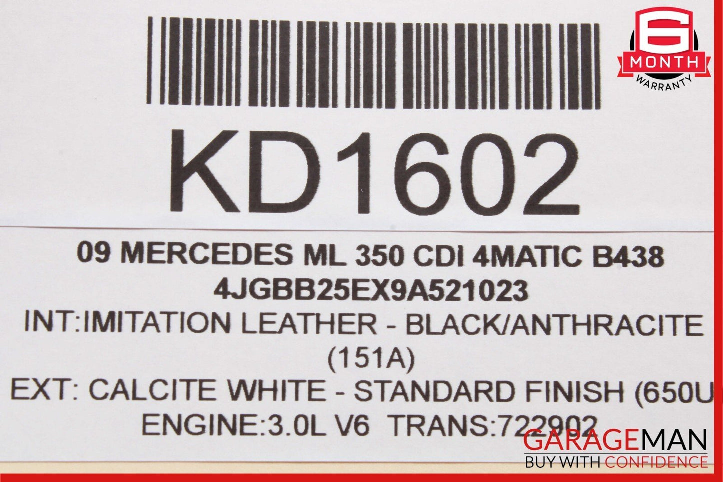 09-13 Mercedes W164 ML350 SL600 Sirius Satellite Radio Receiver Module Unit OEM