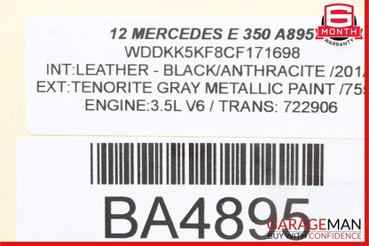 12-20 Mercedes E350 SLK350 SLC300 Front Left Door Window Regulator Motor Unit