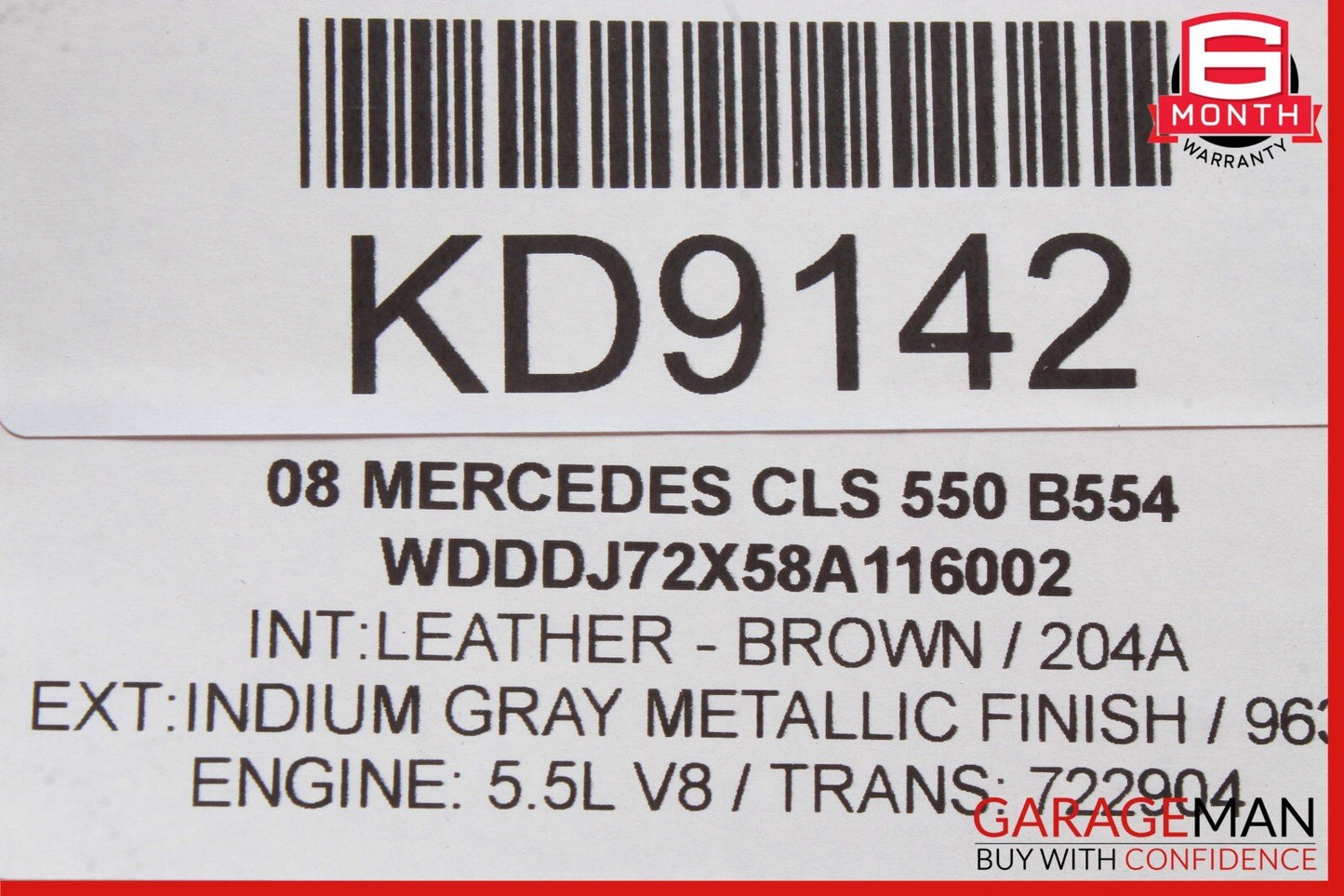 03-13 Mercedes W219 CLS550 R350 Front Right Passenger Seat Control Module OEM