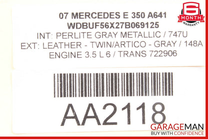 03-09 Mercedes W211 E320 E500 Rear Right Passenger Side Door Lock Latch Actuator