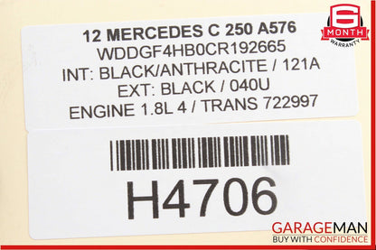 08-14 Mercedes W204 C250 Front Left Side Door Window Regulator Motor