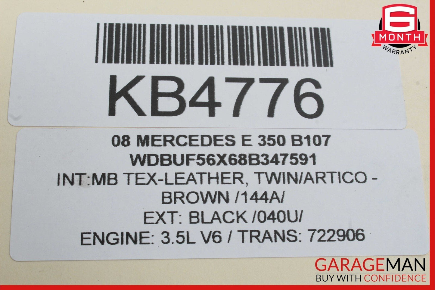 03-09 Mercedes W211 E350 Front Left Driver Side Suspension Upper Control Arm OEM