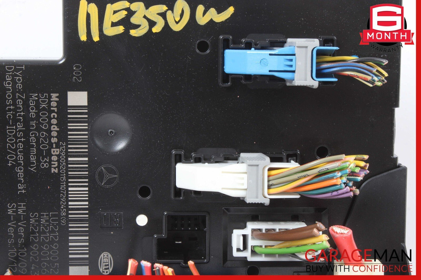 10-18 Mercedes W212 E350 CLS550 Rear SAM Module Relay Fuse Box 2129005201 OEM