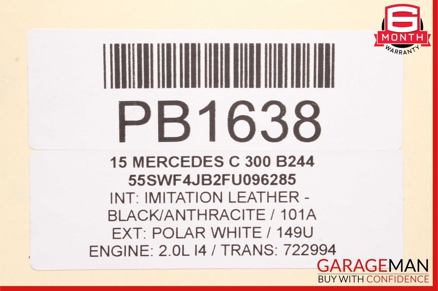 15-20 Mercedes W205 C300 Rear Right Spindle Knuckle Hub CV Shaft Rotor Disc Assy