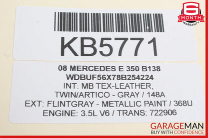 03-09 Mercedes W211 E320 E350 E500 Front Right Side Tweeter Speaker Cover Grey