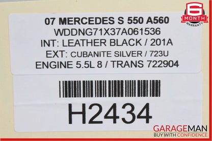 07-13 Mercedes W221 S550 Front Right Side Seat Belt Tensioner Receiver Buckle