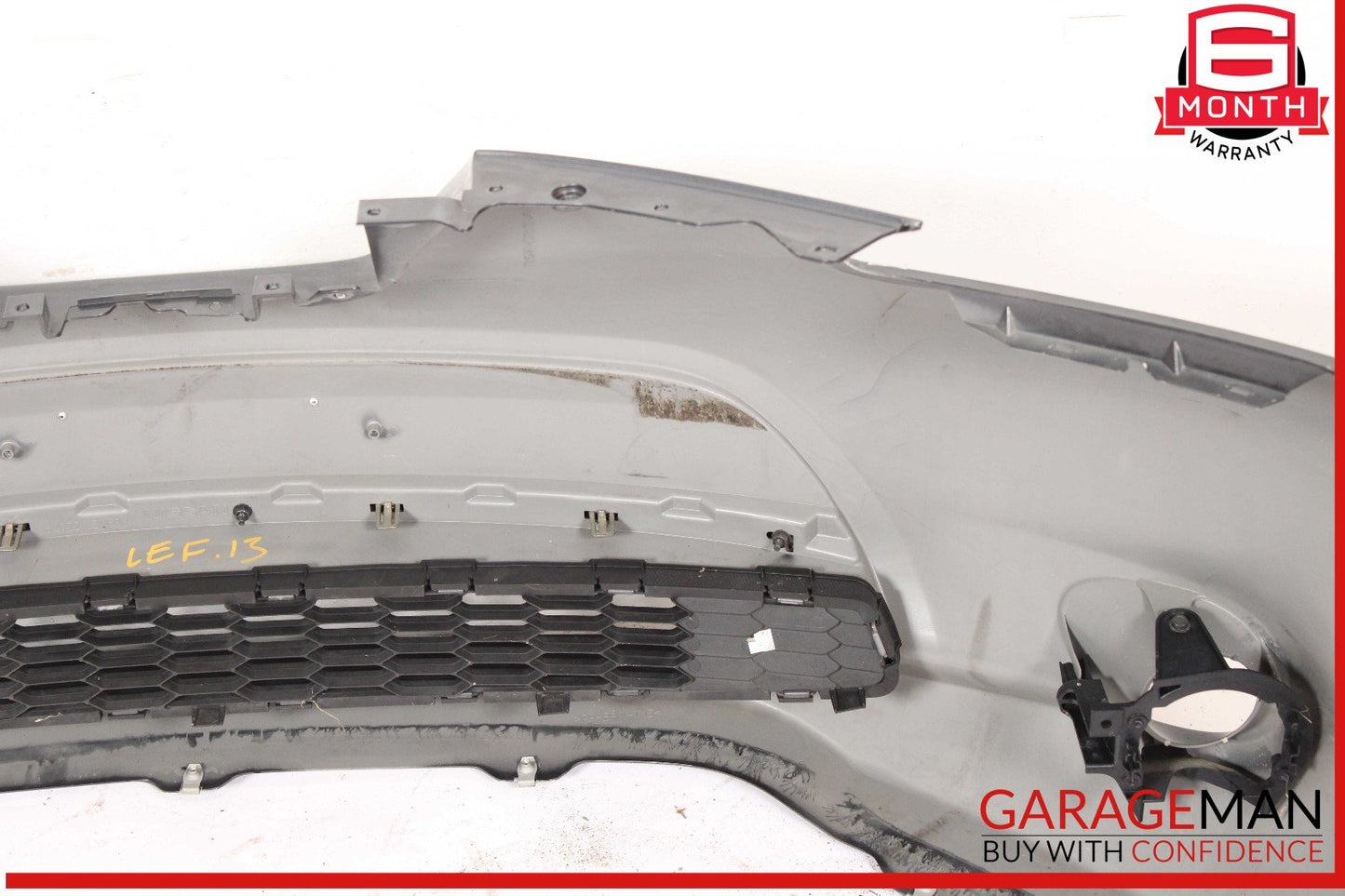 13-17 Nissan Leaf Front Bumper Cover Gray OEM