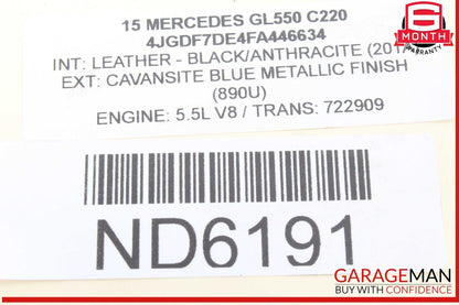 12-19 Mercedes X166 GL550 Front Right Side Driveshaft CV Drive Axle Shaft OEM