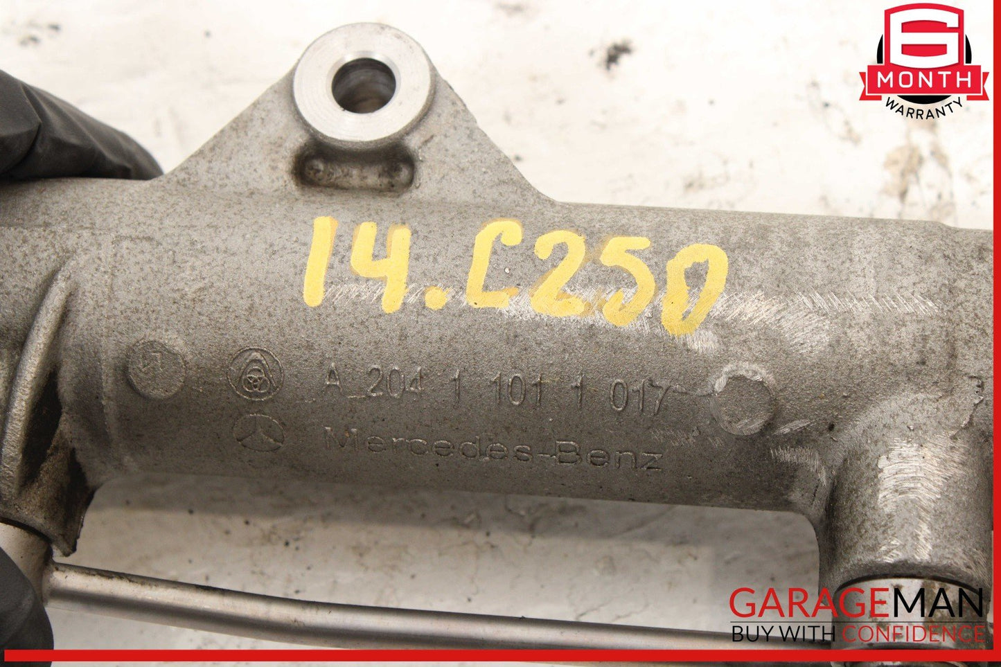 08-14 Mercedes W204 C250 C300 Power Steering Rack and Pinion 20411011017 OEM