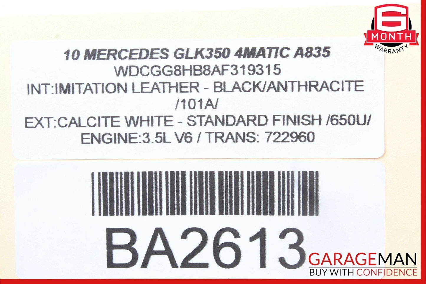 08-16 Mercedes GLK350 C300 E350 Rear Right or Left Suspension Lower Control Arm