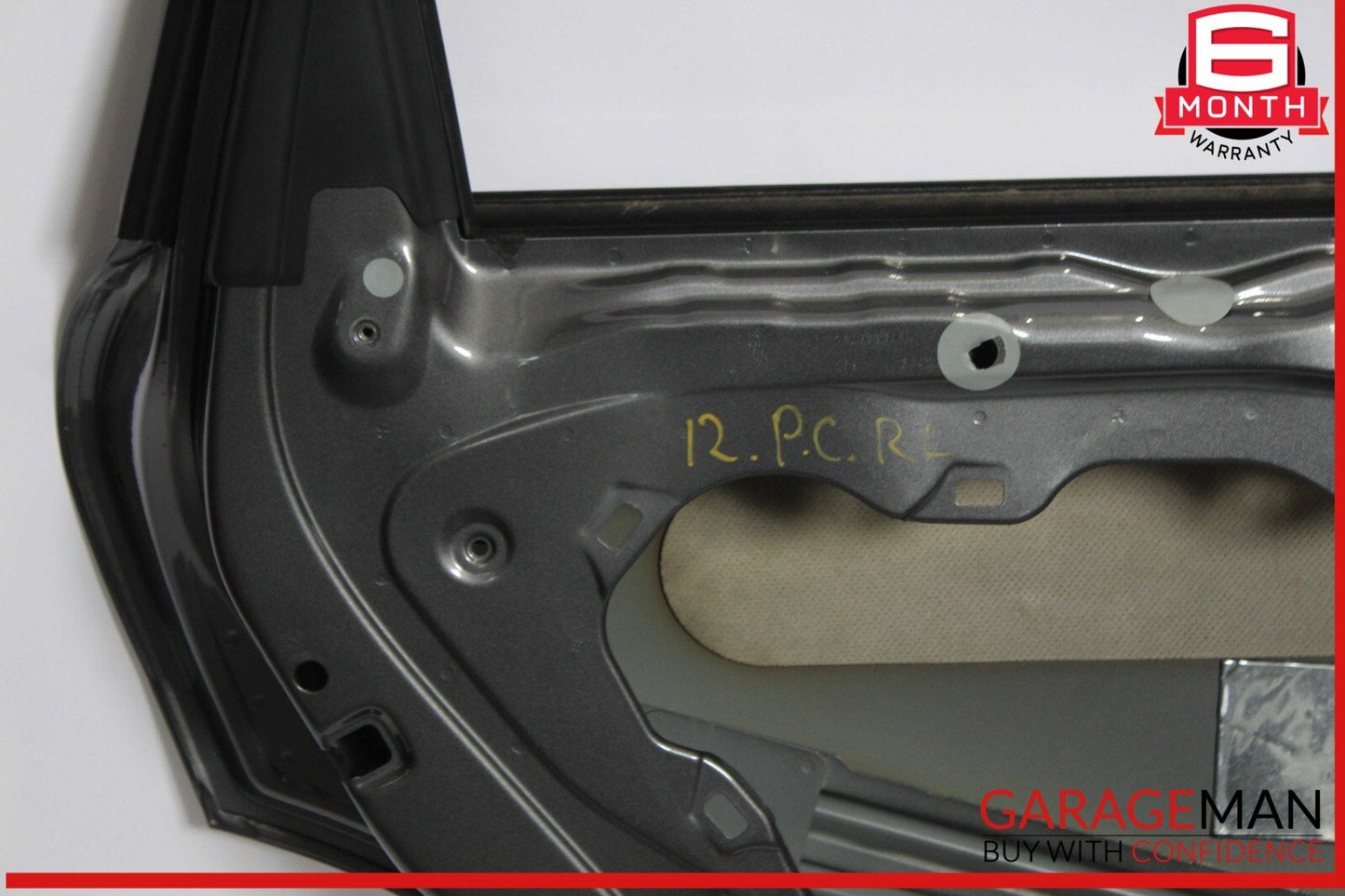 11-18 Porsche Cayenne 958 Rear Left Driver Side Door Shell Assembly OEM