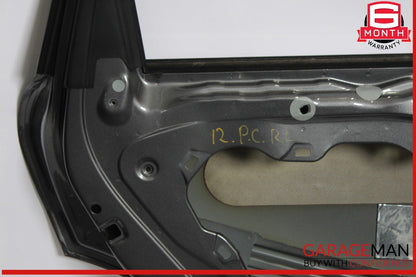 11-18 Porsche Cayenne 958 Rear Left Driver Side Door Shell Assembly OEM