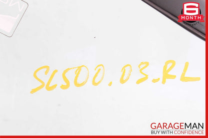 03-12 Mercedes R230 SL500 SL55 AMG Rear Left Side Quarter Window Glass Clear OEM