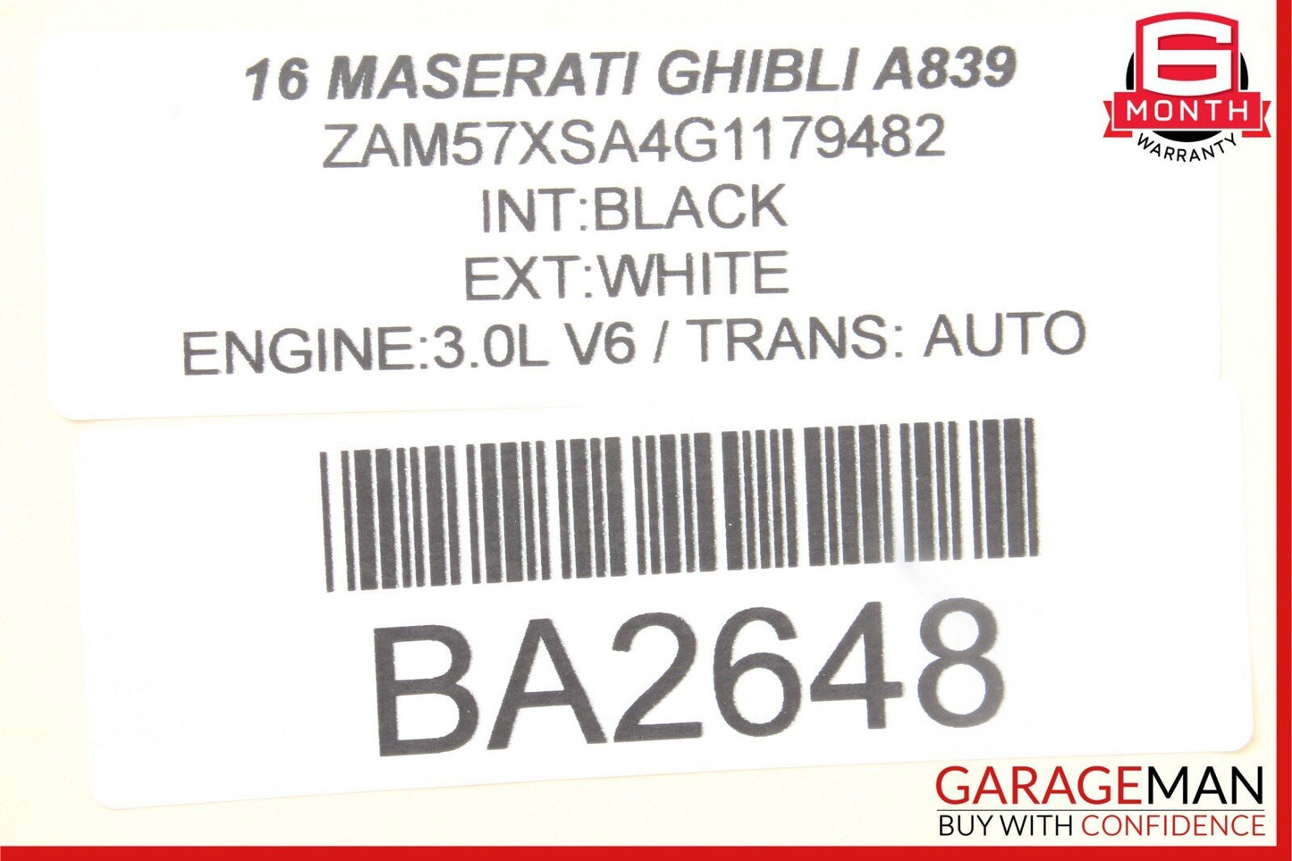 14-17 Maserati Ghibli Front Left Dash A/C AC Air Vent Trim Panel Grill Grille