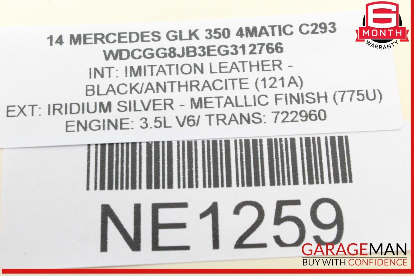 14-19 Mercedes X204 GLK350 4MATIC Sirius Satellite Radio Receiver 2128705689 OEM
