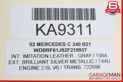 01-07 Mercedes W203 C240 C230 C32 AMG Front Left Side Lower Control Arm OEM