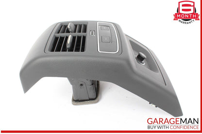 17-24 Audi S5 A4 Rear Center Console Air Vent Cover Trim Panel 8W0864376 OEM
