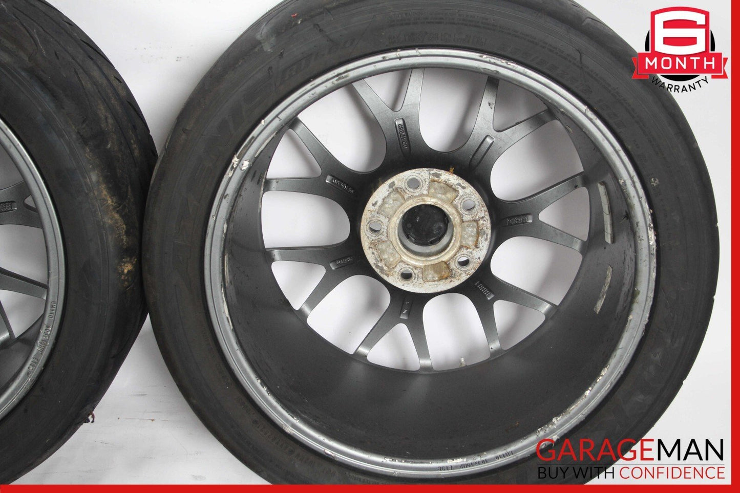 BBS Complete Staggered 10x8.5 R19 Front & Rear Wheel Tire Rim Set of 4 Pc Falken