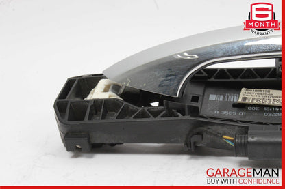 10-18 Mercedes E550 E350 C350 Right Side Exterior Door Handle Keyless Go Silver