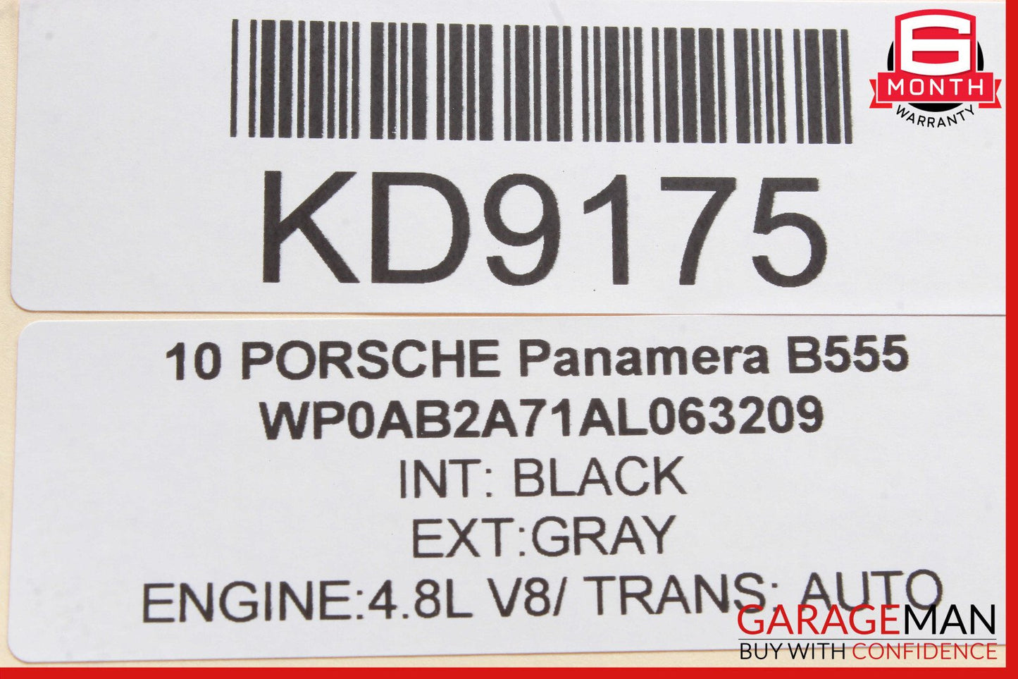 10-15 Porsche Panamera 970 Rear View Camera Control Module Unit OEM